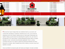 Tablet Screenshot of downeyrealestate.com